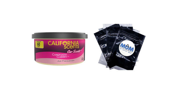 Can/Hidden Air Freshener Coronado Cherry Scent - 1 pack - plus 3 My Outlet Mall Resealable Storage Pouches