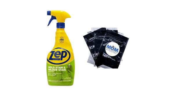 Brand Mold & Mildew Stain Remover Clean Scent - 1 pack - 32 oz per pack - plus 3 My Outlet Mall Resealable Storage Pouches