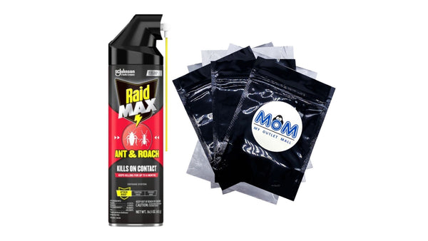 Indoor Ant and Roach Insecticide, Insect Killer - 1 pack - 14.5 oz per pack - plus 3 My Outlet Mall Resealable Storage Pouches