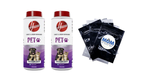 Carpet & Room Refresher Pet Carpet Powder, Ocean Breeze Scent - 2 packs - 32 oz per pack - plus 3 My Outlet Mall Resealable Storage Pouches