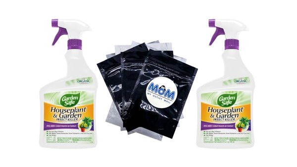 Houseplant and Garden Insect Killer Ready-to-Use - 2 packs - 32 oz per pack - plus 3 My Outlet Mall Resealable Storage Pouches