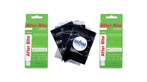 Outdoor Formula Pain Relieving Gel, Portable Instant Relief, Insect Bite Treatment - 2 packs - 7 oz per pack - plus 3 My Outlet Mall Resealable Storage Pouches