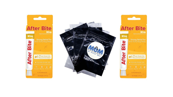 Xtra Anti-Itch Diphenhydramine HCl 2% Gel - 2 packs - 0.7oz per pack - plus 3 My Outlet Mall Resealable Storage Pouches