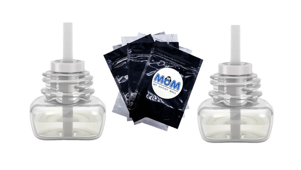 Realm Zone Mosquito Repellent Refill Cartridge, 40 Hour Protection Per Refill - 2 packs - plus 3 My Outlet Mall Resealable Storage Pouches