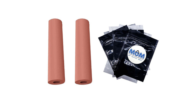 Pink Butcher Paper, 18" x 100' - 2 packs - plus 3 My Outlet Mall Resealable Storage Pouches