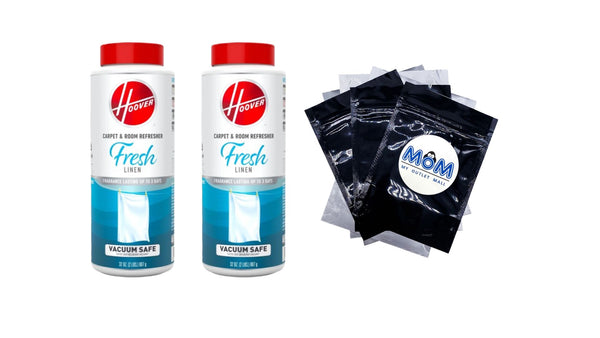 Carpet & Room Refresher Fresh Linen Scent Carpet Powder - 2 packs - 32 oz per pack - plus 3 My Outlet Mall Resealable Storage Pouches