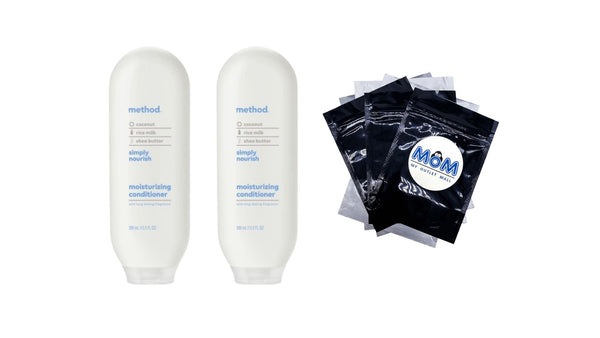 Moisturizing Conditioner, Simply Nourish - 2 packs - 13.5Fl oz per pack - plus 3 My Outlet Mall Resealable Storage Pouches