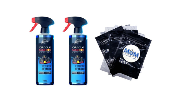 All Podium Series Hybrid Ceramic Exterior Detailer Spray Developed With Oracle Red Bull Racing - 2 packs - 16 fl oz per pack - plus 3 My Outlet Mall Resealable Storage Pouches