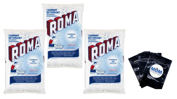 Laundry Detergent - 3 pack - 17.63 oz per pack - plus 3 My Outlet Mall Resealable Storage Pouches