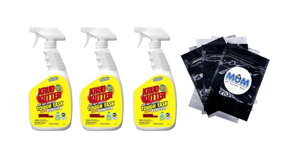 Tough Task Remover Spray - 3 packs - 32 oz per pack - plus 3 My Outlet Mall Resealable Storage Pouches