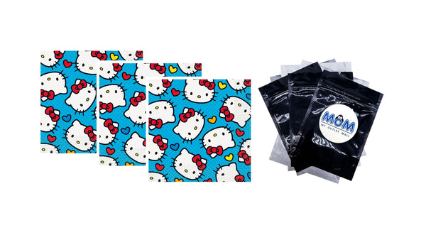 Luncheon Napkins - 3 packs - 16 Count per pack - plus 3 My Outlet Mall Resealable Storage Pouches