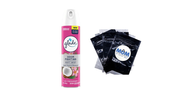 Odor Fighting Soft Mist Air Freshener Room Spray, Exotic Tropical Blossoms - 1 pack - 8.0 oz per pack - plus 3 My Outlet Mall Resealable Storage Pouches