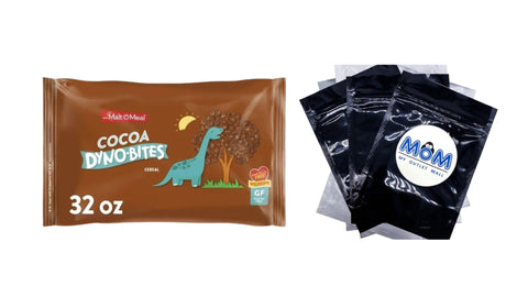 Cocoa Dyno Bites Gluten Free Breakfast Cereal, 1 Pack, 32 oz per pack, plus 3 My Outlet Mall Resealable Storage Pouches