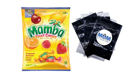 Fruit Chews Chewy Candy - 1 pack - 7.05 oz - plus 3 My Outlet Mall Resealable Storage Pouches