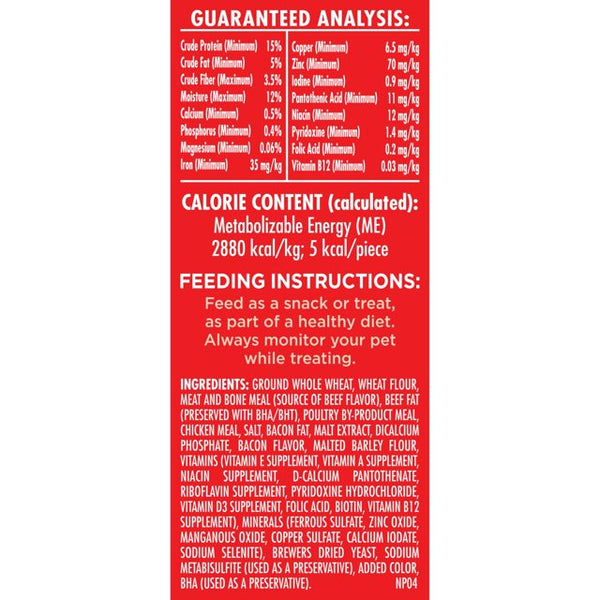 Flavor Snacks Mini Dog Biscuits, Flavored Crunchy Dog Treats, 1 pack, 15 oz, plus 3 My Outlet Mall Resealable Storage Pouches