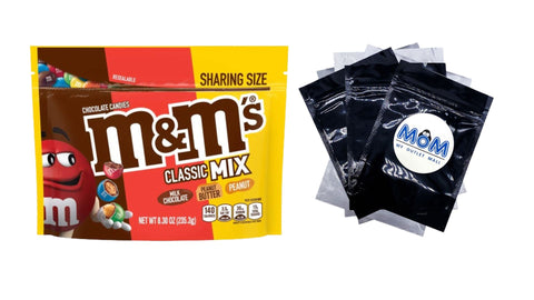 Classic Mix Chocolate Candy, Sharing Size, 1 pack, 8.3 oz, plus 3 My Outlet Mall Resealable Storage Pouches