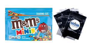 Minis Milk Chocolate Candy Sharing Size - 1 pack - 9.4 oz - plus 3 My Outlet Mall Resealable Storage Pouches