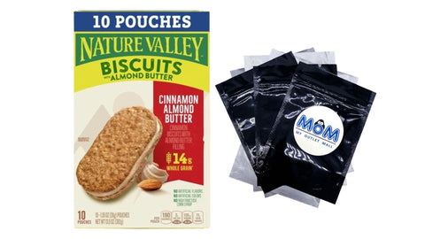 Biscuit Sandwiches, Cinnamon Almond Butter - 1 pack - 10 Count - plus 3 My Outlet Mall Resealable Storage Pouches