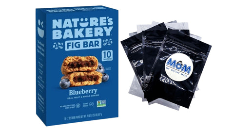 Blueberry Fig Bars, 1 pack, 10 Twin Packs, plus 3 My Outlet Mall Resealable Storage Pouches