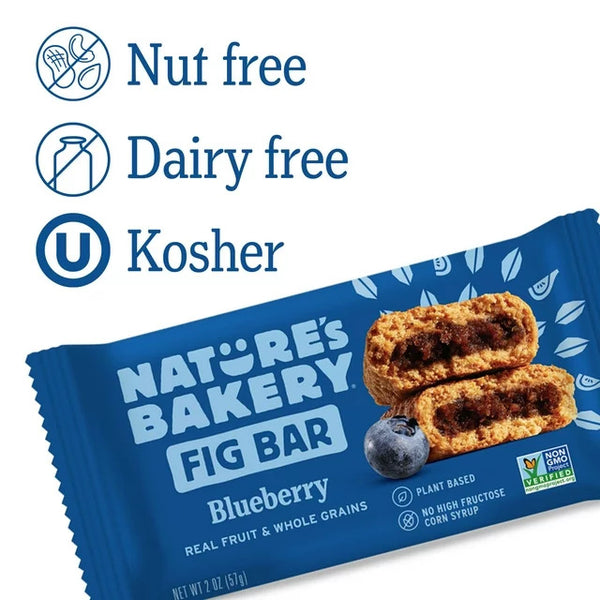 Blueberry Fig Bars, 2 pack, 10 Twin Packs per pack, plus 3 My Outlet Mall Resealable Storage Pouches