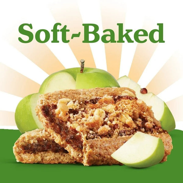 Oatmeal Crumble Apple Breakfast Snack Bars, 2 pack, 10 Count per pack, plus 3 My Outlet Mall Resealable Storage Pouches