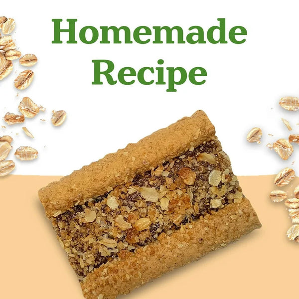 Oatmeal Crumble Apple Breakfast Snack Bars, 2 pack, 10 Count per pack, plus 3 My Outlet Mall Resealable Storage Pouches