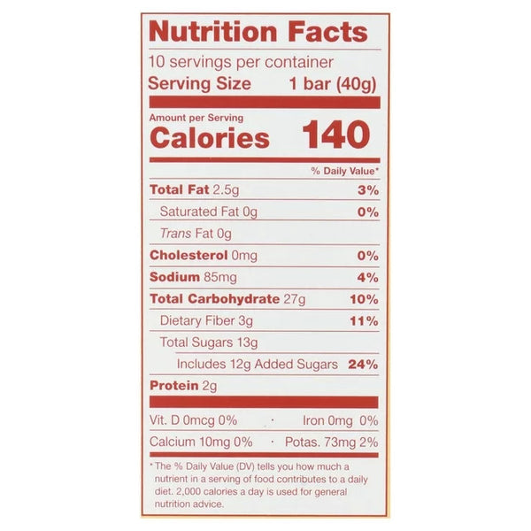 Oatmeal Crumble, Strawberry Breakfast Snack Bars, 2 pack, 10 Count per pack, plus 3 My Outlet Mall Resealable Storage Pouches