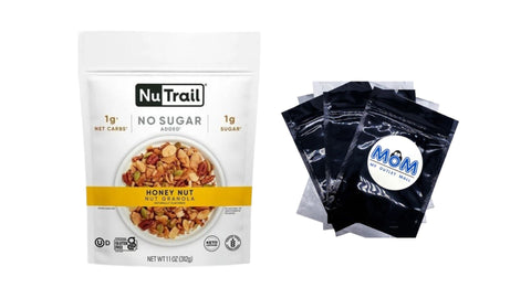 Nut Granola Honey Nut, 1 Pack, 11 oz per pack, plus 3 My Outlet Mall Resealable Storage Pouches