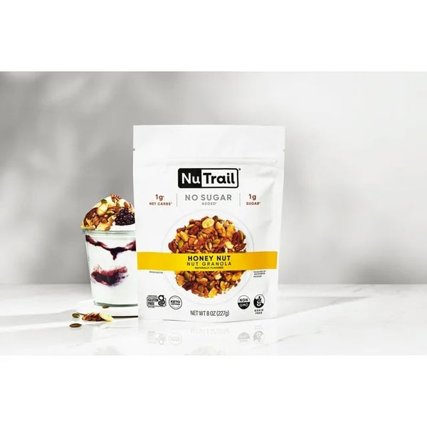 Nut Granola Honey Nut, 2 Packs, 11 oz per pack, plus 3 My Outlet Mall Resealable Storage Pouches