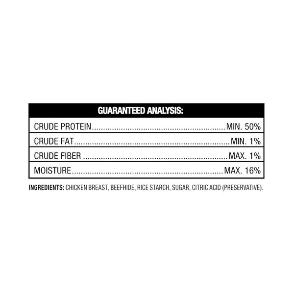 Beefhide Coated Munchy Sticks, Chicken Recipe, Dry Training Treats for Dog - 2 packs - 16.9 oz - plus 3 My Outlet Mall Resealable Storage Pouches