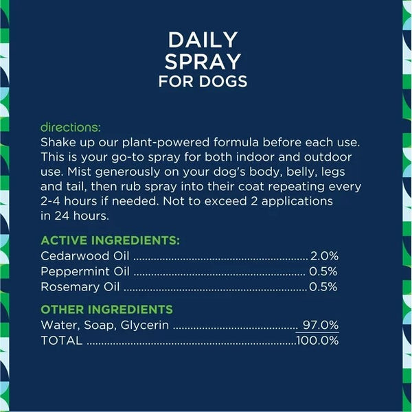 Unlimited Flea & Tick 3-Step Prevention Trial Kit for Dogs, 1 Pack, 9.9 oz per pack, plus 3 My Outlet Mall Resealable Storage Pouches