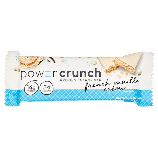 Original Protein Energy Bars, French Vanilla Cream - 1 pack - 5 Count - plus 3 My Outlet Mall Resealable Storage Pouches