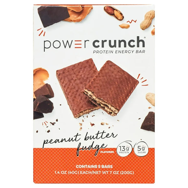 Original Protein Energy Bars, Peanut Butter Fudge, 3 pack, 5 Count per pack, plus 3 My Outlet Mall Resealable Storage Pouches