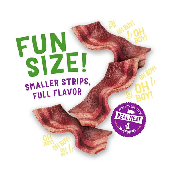 Real Meat & Bacon Treats for Dogs, 2 pack, 25 oz Pouch per pack, plus 3 My Outlet Mall Resealable Storage Pouches