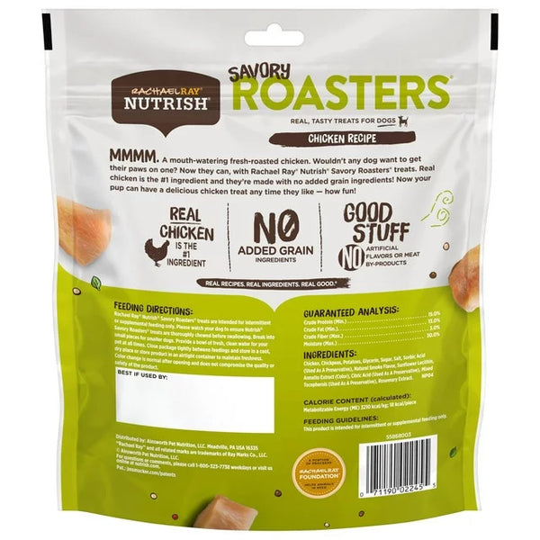 Savory Roasters Dog Treats, Chicken Recipe, 3 pack, 12 oz per pack, plus 3 My Outlet Mall Resealable Storage Pouches