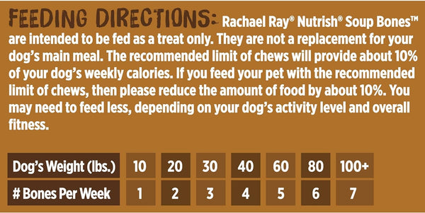Soup Bones Dog Treats, Real Chicken & Veggies Flavor, 3 pack, 12.6 oz (6 Bones) per pack, plus 3 My Outlet Mall Resealable Storage Pouches