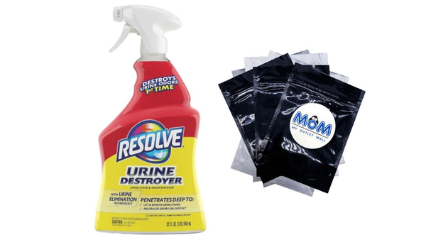 Urine Destroyer Pet Urine Stain and Odor Remover Spray, 1 Pack, 32oz per pack, plus 3 My Outlet Mall Resealable Storage Pouches