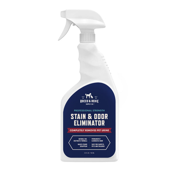 Pet Stain & Odor Eliminator Spray, 1 pack, 24fl oz, plus 3 My Outlet Mall Resealable Storage Pouches