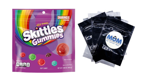 Gummies Wild Berry Gummy Candy, Sharing Size, 1 pack, 12 oz, plus 3 My Outlet Mall Resealable Storage Pouches