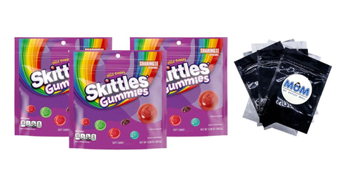 Gummies Wild Berry Gummy Candy, Sharing Size, 3 pack, 12 oz per pack, plus 3 My Outlet Mall Resealable Storage Pouches