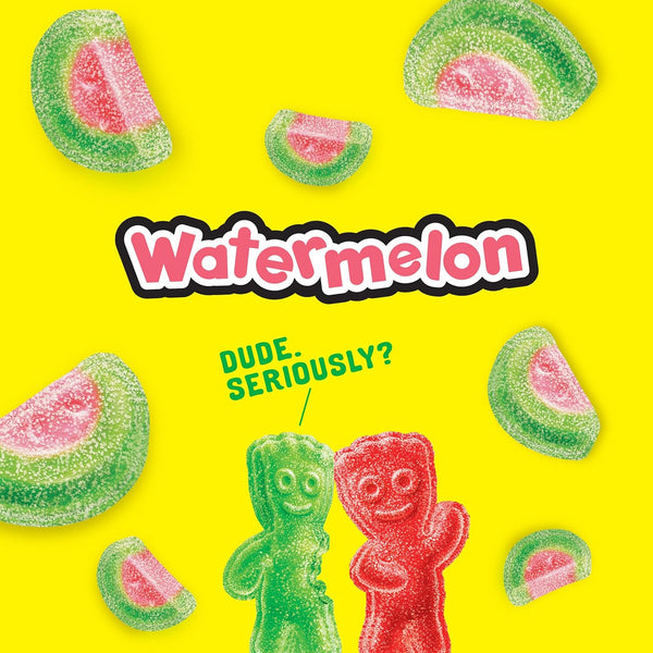 Watermelon Soft & Chewy Candy, Share Size, 3 pack, 12 oz per pack, plus 3 My Outlet Mall Resealable Storage Pouches