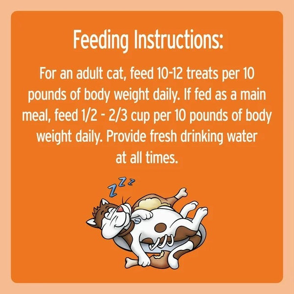 Tantalizing Turkey Flavor Crunchy and Soft Cat Treats, 3packs, 6.3 oz per pack, plus 3 My Outlet Mall Resealable Storage Pouches.