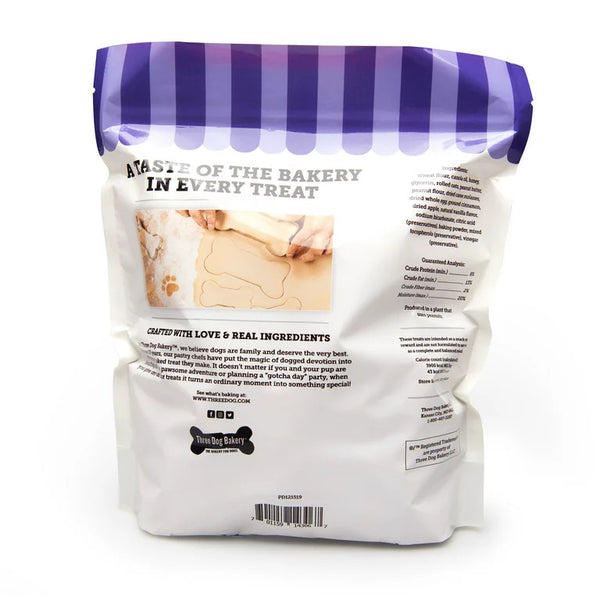 eanut Butter, Vanilla, Oats & Apple Flavor Soft Dog Treats, 2 pack, 26 oz per pack, plus 3 My Outlet Mall Resealable Storage Pouches