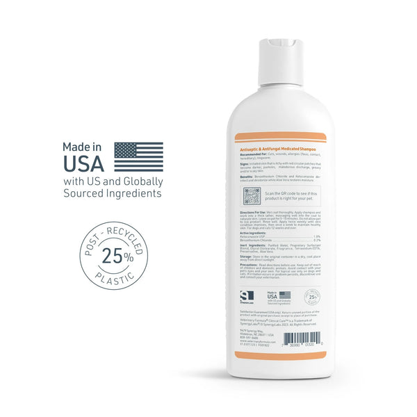 Clinical Care Antiseptic & Antifungal Shampoo - 2 packs - 16 oz - plus 3 My Outlet Mall Resealable Storage Pouches