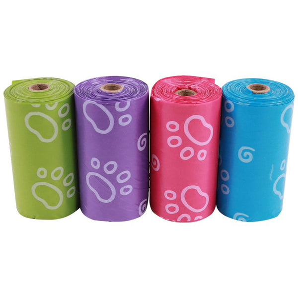 Fashion Pet Waste Bags, 3 pack, 120 Count per pack, plus 3 My Outlet Mall Resealable Storage Pouches