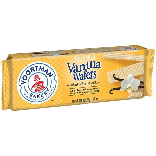 Bakery Vanilla Wafers, 2 Packs, 10.6 oz per pack, plus 3 My Outlet Mall Resealable Storage Pouches