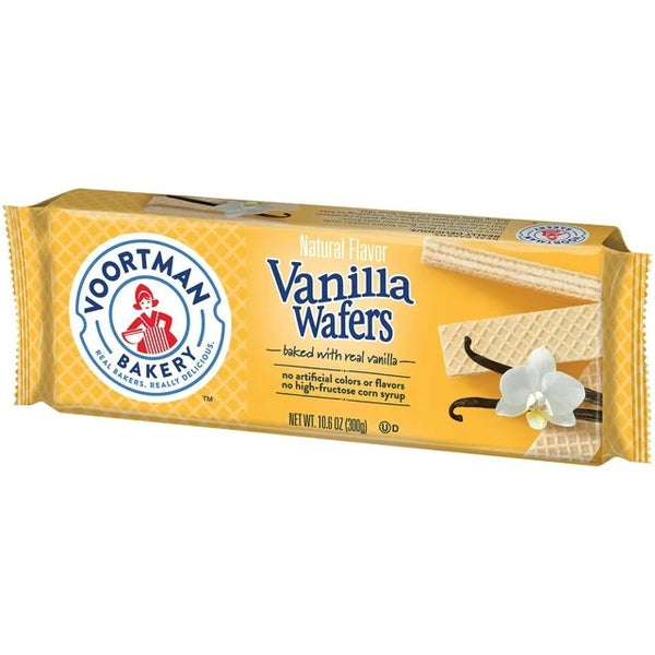 Bakery Vanilla Wafers, 2 Packs, 10.6 oz per pack, plus 3 My Outlet Mall Resealable Storage Pouches