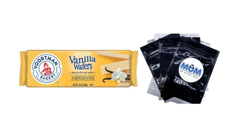 Bakery Vanilla Wafers, 1 Pack, 10.6 oz per pack, plus 3 My Outlet Mall Resealable Storage Pouches