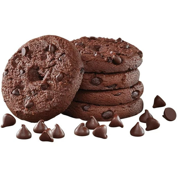 Bakery Zero Sugar Fudge Brownie Chocolate Chip Cookies, 3 pack, 8 oz, plus 3 My Outlet Mall Resealable Storage Pouches