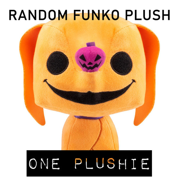 Funko Plushies Nightmare Before Christmas Blacklights Collectible Plush (One Random) Neon Plushies and 2 My Outlet Mall Stickers